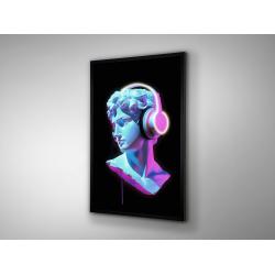 BUSTO COLOR-CUADRO LUZ LED 80X120