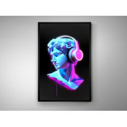 BUSTO COLOR-CUADRO LUZ LED 80X120
