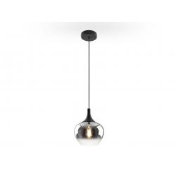 OPAZ-LAMPARA 1L NEGRO/SMOKE D19