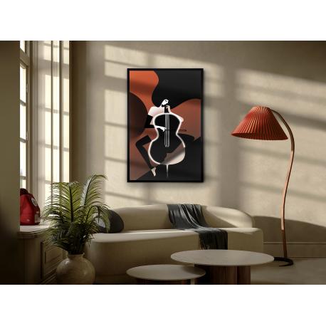VIOLONCHELO-CUADRO LUZ LED 80X120