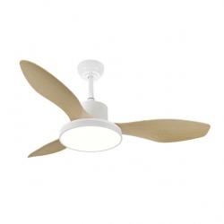 Ventilador Dc 48+7w Mandala Blanco 3asp 120d 4080l 3000-4500-6500k+rgb Remo+r.int+memo+temp