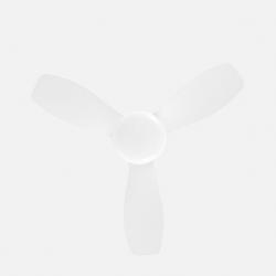 Ventilador Dc Asaf 20w 2100lm Blanco 3aspas 62d 3000 K-4200k-6500k Regulable Intensidad+ Remoto+temporizador+memoria