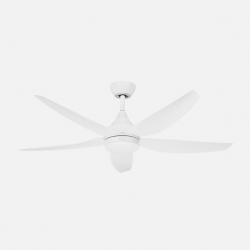 Ventilador Dc Elda 18w Blanco 5aspas 6vel.144d 2250lm 3000-4500-6500k Remoto+memoria+temporizador