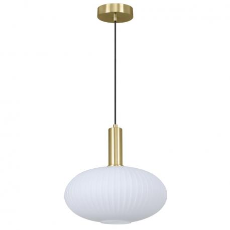 COLGANTE 1L CARMIN LATON/OPAL 1 X 60W E-27