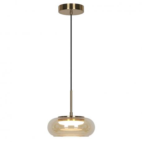 COLGANTE CITÉ ORO-AMBAR LED 9W 500LM 3000K