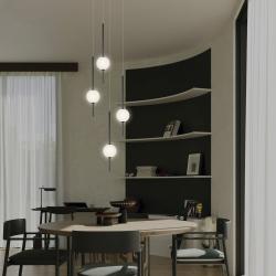 COLGANTE LANUVIO NEGRO LED 7W 420LM 4000K