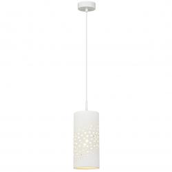 COLGANTE CERAMICA LAVA BLANCO 1 X 40W E-14