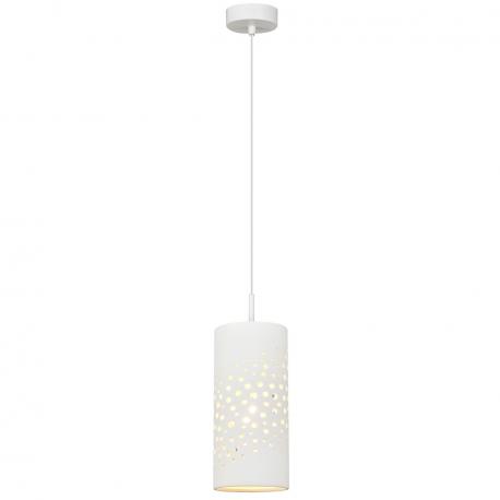 COLGANTE CERAMICA LAVA BLANCO 1 X 40W E-14