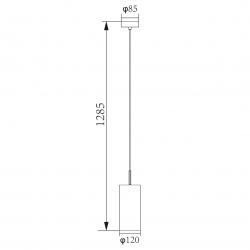 COLGANTE LAVA TERRACOTA 1 X 40W E-14