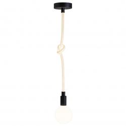 COLGANTE LEXA CUERDA BLANCA 1 X 60W E-27 - LED 11W
