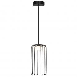 COLGANTE PITT NEGRO LED 5W 200LM 3000K