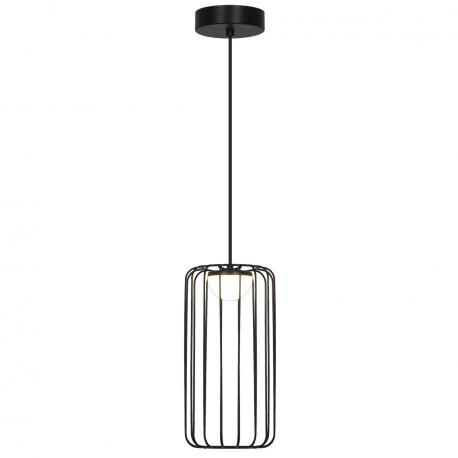 COLGANTE PITT NEGRO LED 5W 200LM 3000K