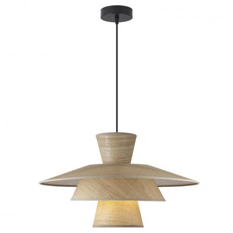 COLGANTE BARI MADERA 1 X 60W E-27