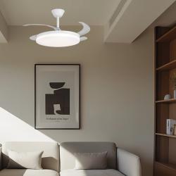 VENTILADOR CRETA BLANCO 4 PALAS 30W
