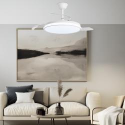 VENTILADOR DUBLIN BLANCO 50 CM 3 PALAS