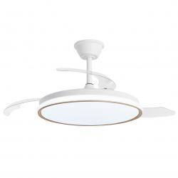 VENTILADOR DUBLIN MADERA CLARA 50 CM 3 PALAS
