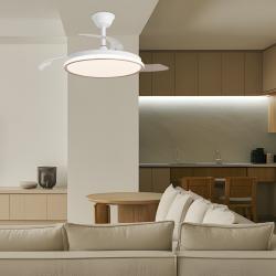 VENTILADOR DUBLIN MADERA CLARA 50 CM 3 PALAS