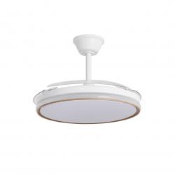 VENTILADOR DUBLIN MADERA CLARA 50 CM 3 PALAS