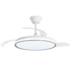 VENTILADOR DUBLIN MADERA OSCUR 50 CM 3 PALAS