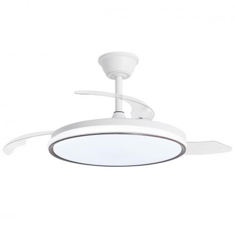 VENTILADOR DUBLIN MADERA OSCUR 50 CM 3 PALAS