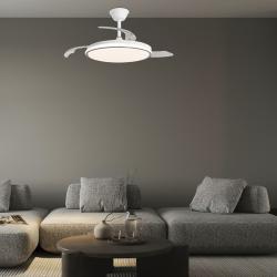 VENTILADOR DUBLIN MADERA OSCUR 50 CM 3 PALAS