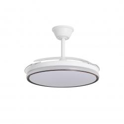 VENTILADOR DUBLIN MADERA OSCUR 50 CM 3 PALAS