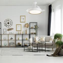 VENTILADOR LIMA BLANCO-ORO 50 CM 3 PALAS