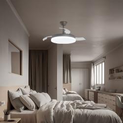 VENTILADOR MINI MALTA CAFE 40 CM 3 PALAS LED 36W