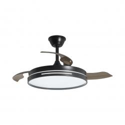 VENTILADOR MINI TOGO NEGRO 40CMS 3 PALAS