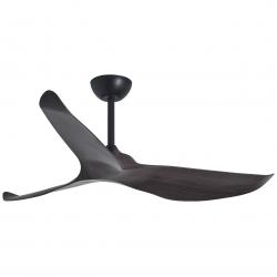 VENT.GARDEN NEGRO-MADERA OSCUR 132CMS 3 PALAS