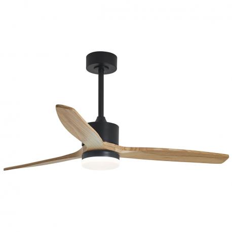 VENTILADOR MADEIRA NEGRO-MADER 132CMS 3 PALAS