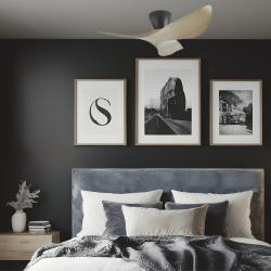 VENTILADOR VENICE NEGRO MADER 97CMS 3 PALAS