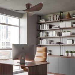 VENTILADOR VENICE MADERA OSCUR 97CMS 3 PALAS