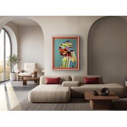 JOVEN CON PERLA POP-PINTURA 84X104