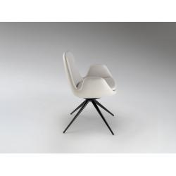 ZUNA- SILLA GIRATORIA BLANCA