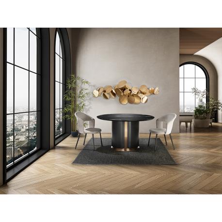 ZOLO-MESA COMEDOR ROBLE OSC.
