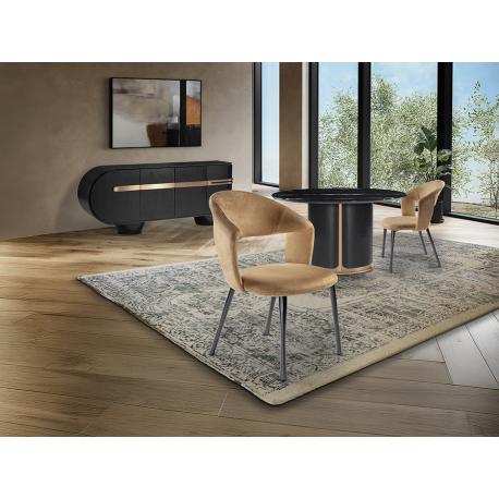 WILLY- SILLA - CAMEL/NEGRO