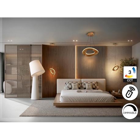 MIRENA- LAMPARA 1L ORO ROSA D50