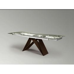 MIKA -MESA COMEDOR EXTENS- MARRON