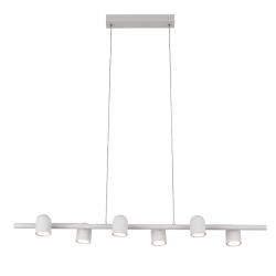 Ios * Lampara Lineal 6L*Gu10 Blanca