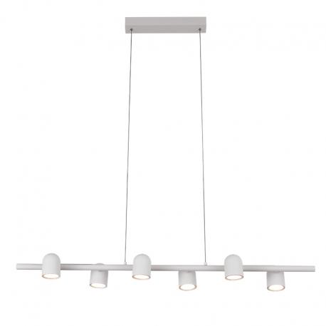 Ios * Lampara Lineal 6L*Gu10 Blanca