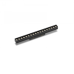 Magneto * Modulo Lineal Cob Difusor 18W Negro 3000K