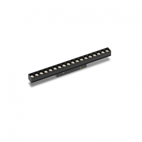 Magneto * Modulo Lineal Cob Difusor 18W Negro 3000K