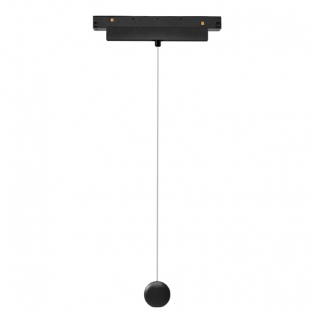 Magneto * Colgante Bola 7W Negro 3000K