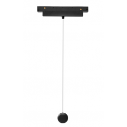 Magneto * Colgante Bola 7W Negro 3000K Triac
