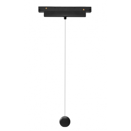 Magneto * Colgante Bola 7W Negro 3000K Triac