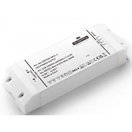Driver Tension Constante Ip20 48Vdc 320W (Snp320-48Vl-1)