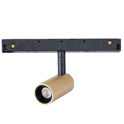 MAGNETO * FOCO 5W NEGRO/ORO 3000K