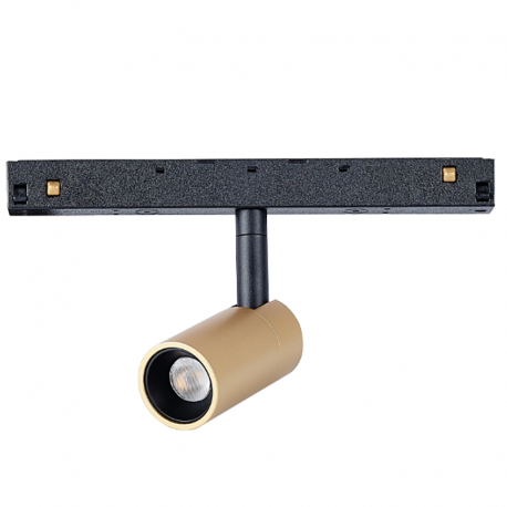 MAGNETO * FOCO 5W NEGRO/ORO 3000K