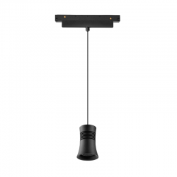 MAGNETO PAGODA * COLGANTE 12W NEGRO 3000K TRIAC